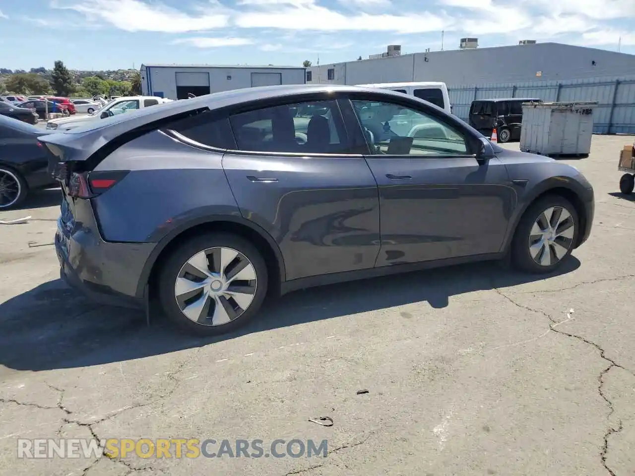3 Photograph of a damaged car 7SAYGDEE5PF885711 TESLA MODEL Y 2023