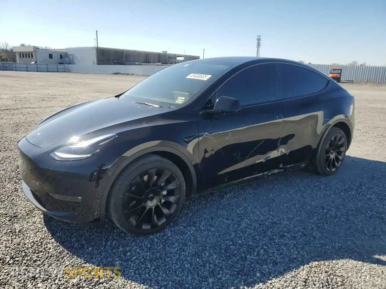 1 Photograph of a damaged car 7SAYGDEE5PF892285 TESLA MODEL Y 2023