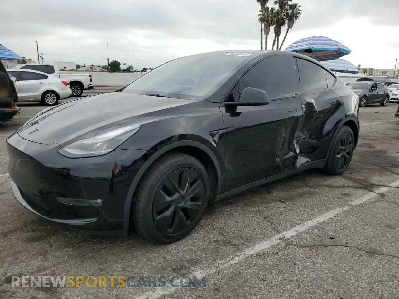 1 Photograph of a damaged car 7SAYGDEE5PF897213 TESLA MODEL Y 2023