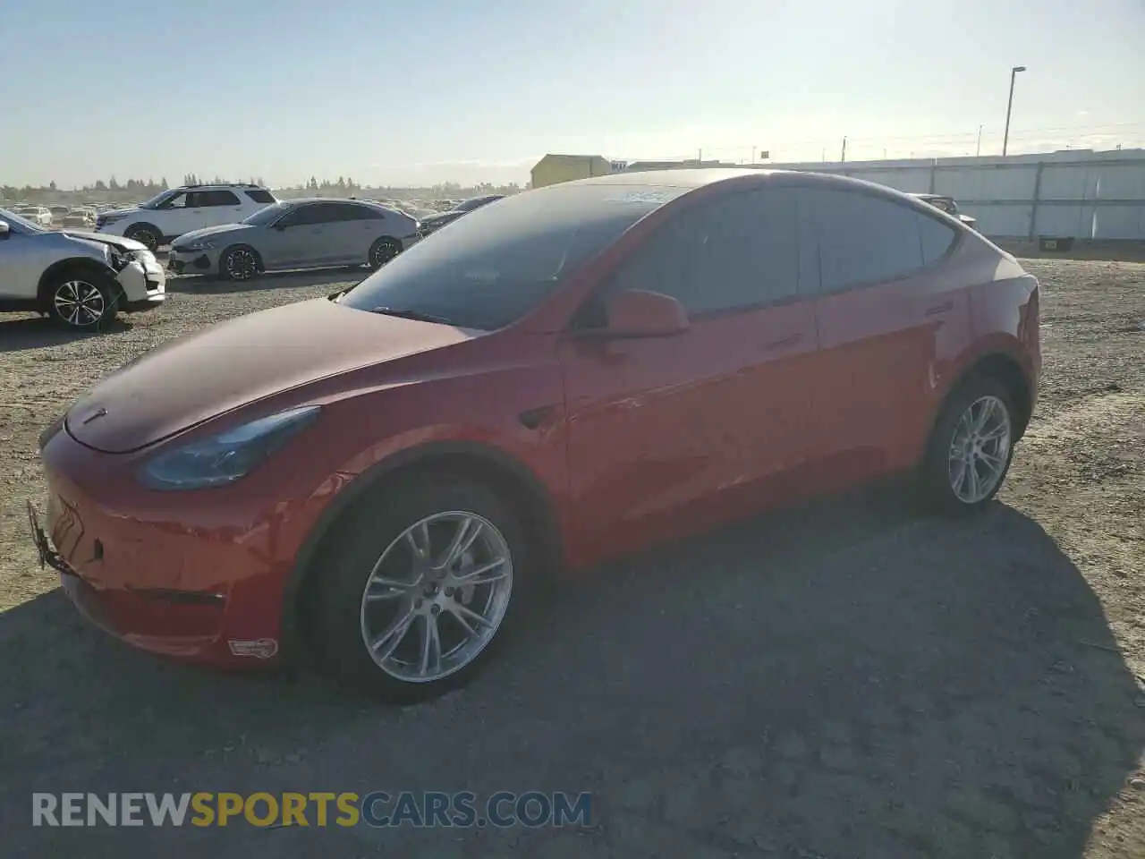 1 fotografías del automóvil dañado 7SAYGDEE5PF899365 TESLA MODEL Y 2023