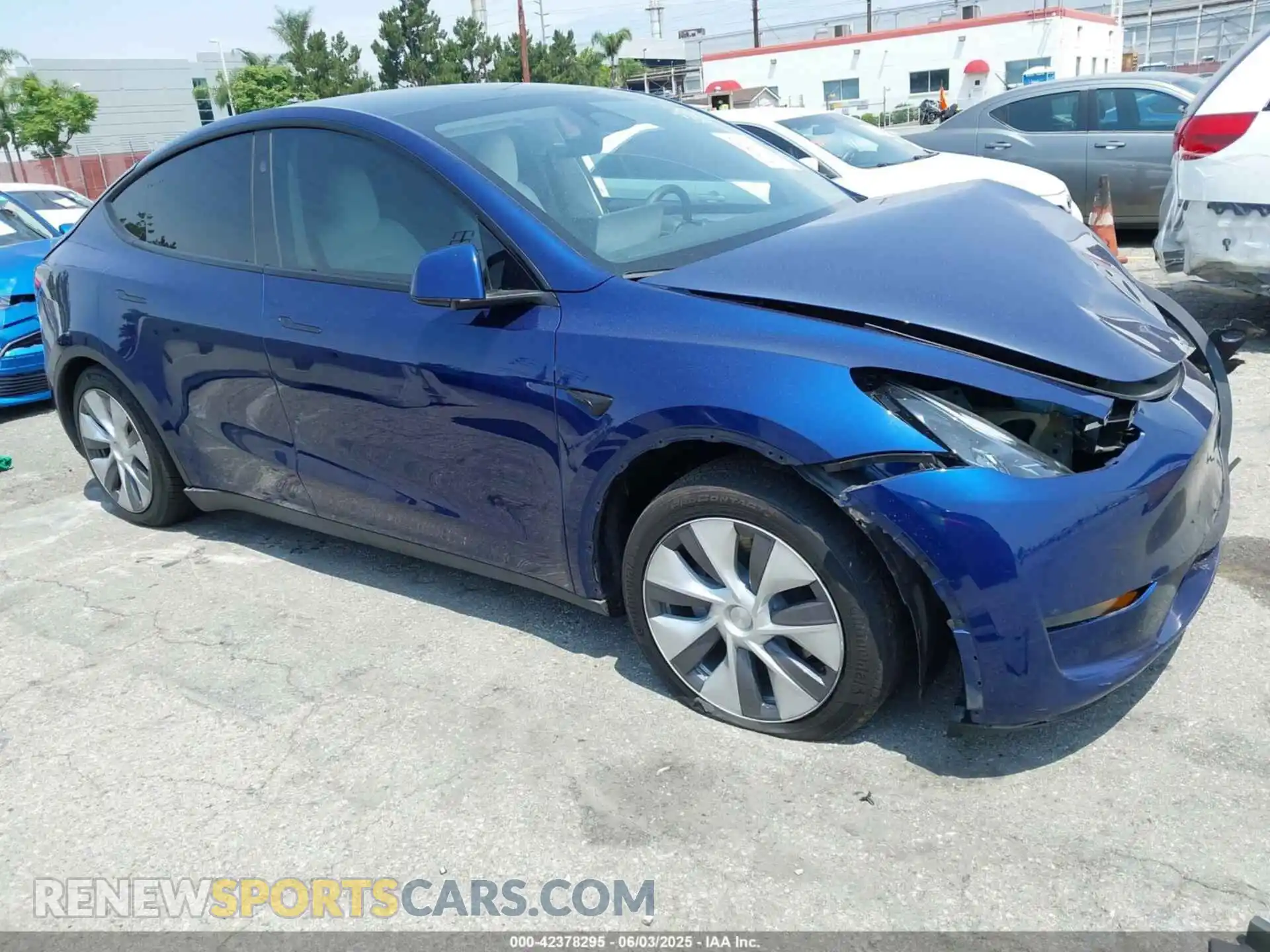 1 Photograph of a damaged car 7SAYGDEE5PF902698 TESLA MODEL Y 2023