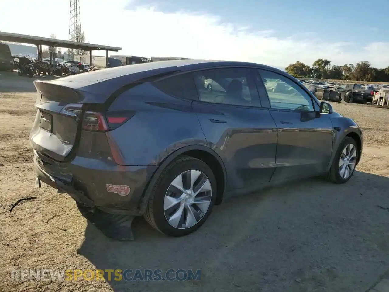 3 Фотография поврежденного автомобиля 7SAYGDEE5PF905598 TESLA MODEL Y 2023