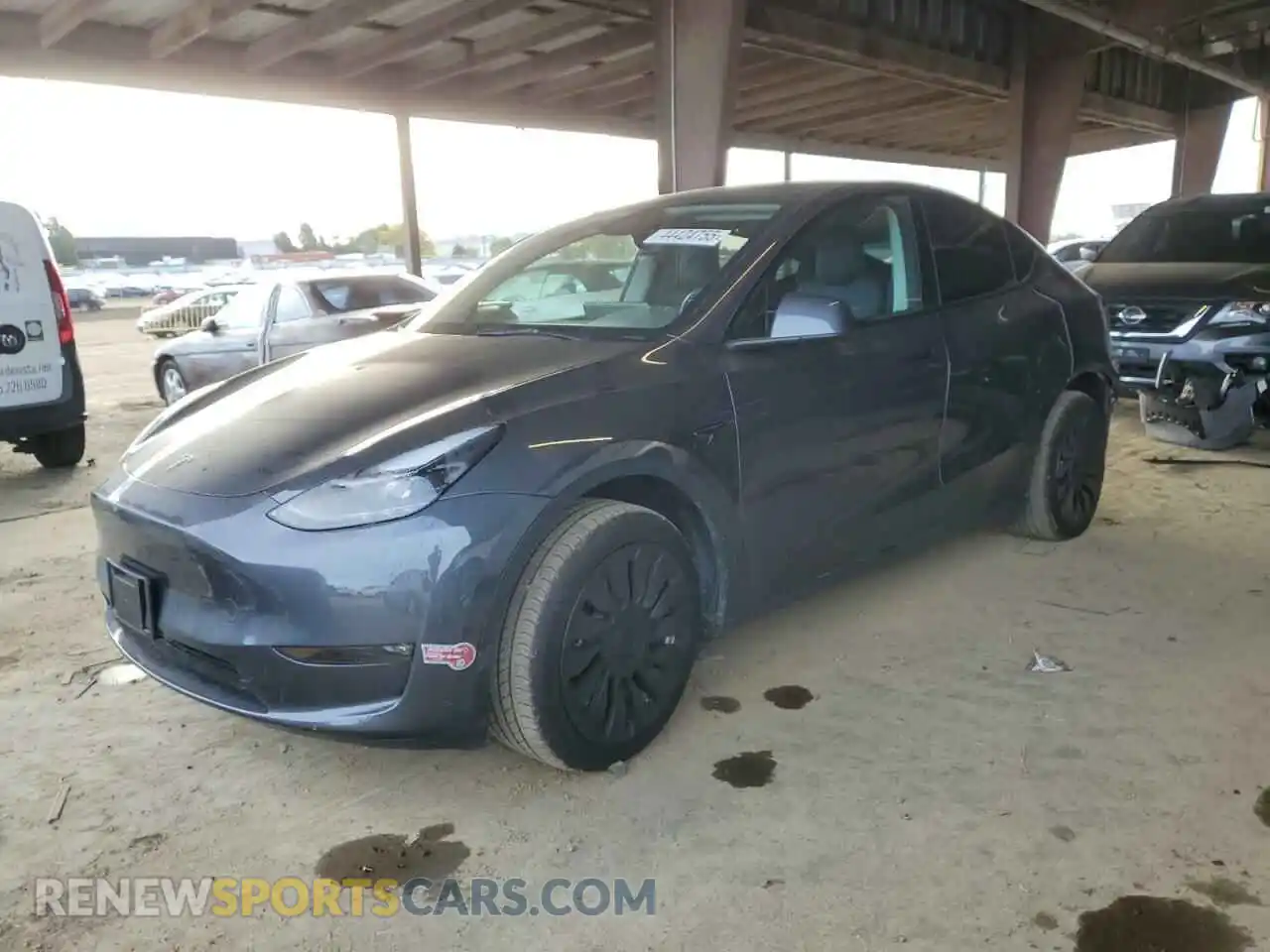 1 Photograph of a damaged car 7SAYGDEE5PF935796 TESLA MODEL Y 2023