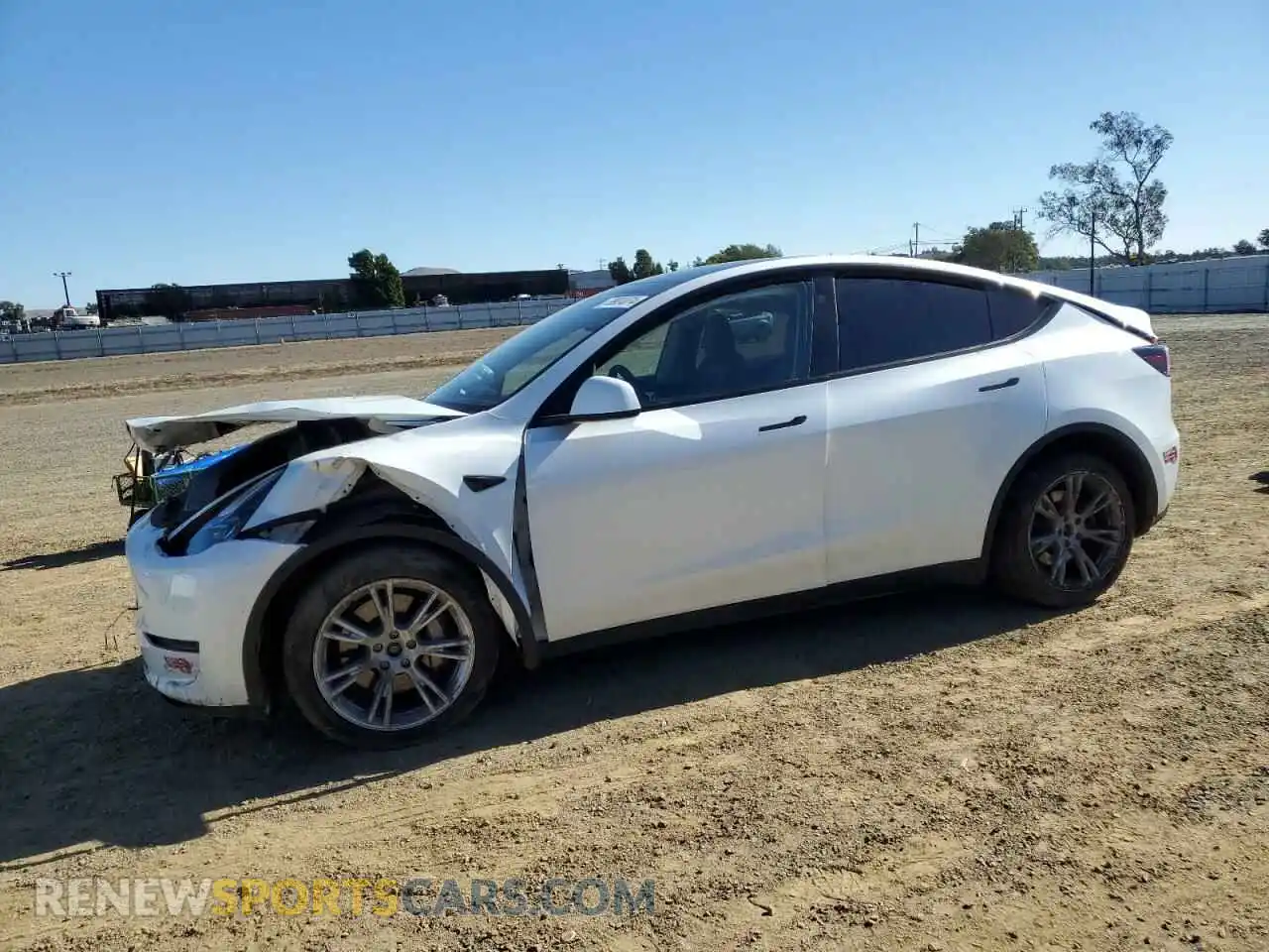 1 Photograph of a damaged car 7SAYGDEE5PF937774 TESLA MODEL Y 2023