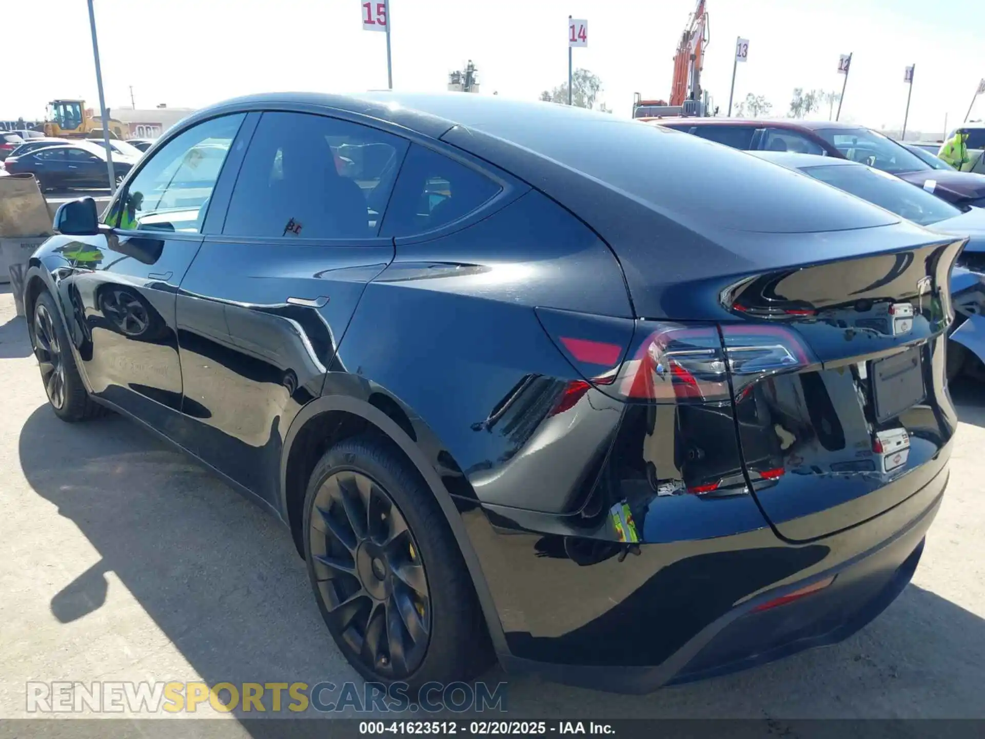 3 Photograph of a damaged car 7SAYGDEE5PF972024 TESLA MODEL Y 2023