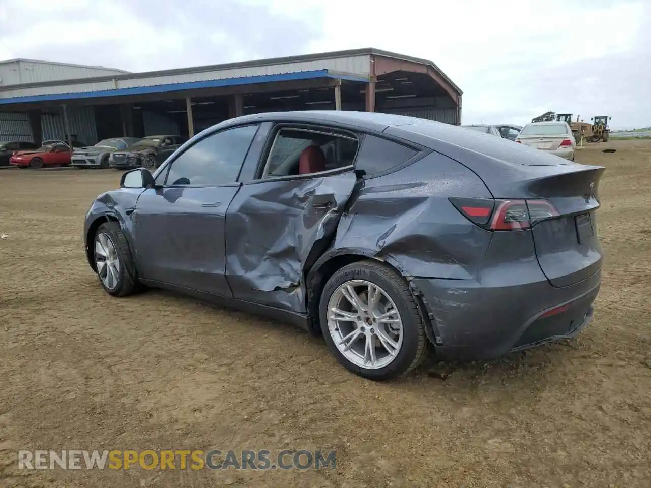2 Photograph of a damaged car 7SAYGDEE5PF979619 TESLA MODEL Y 2023