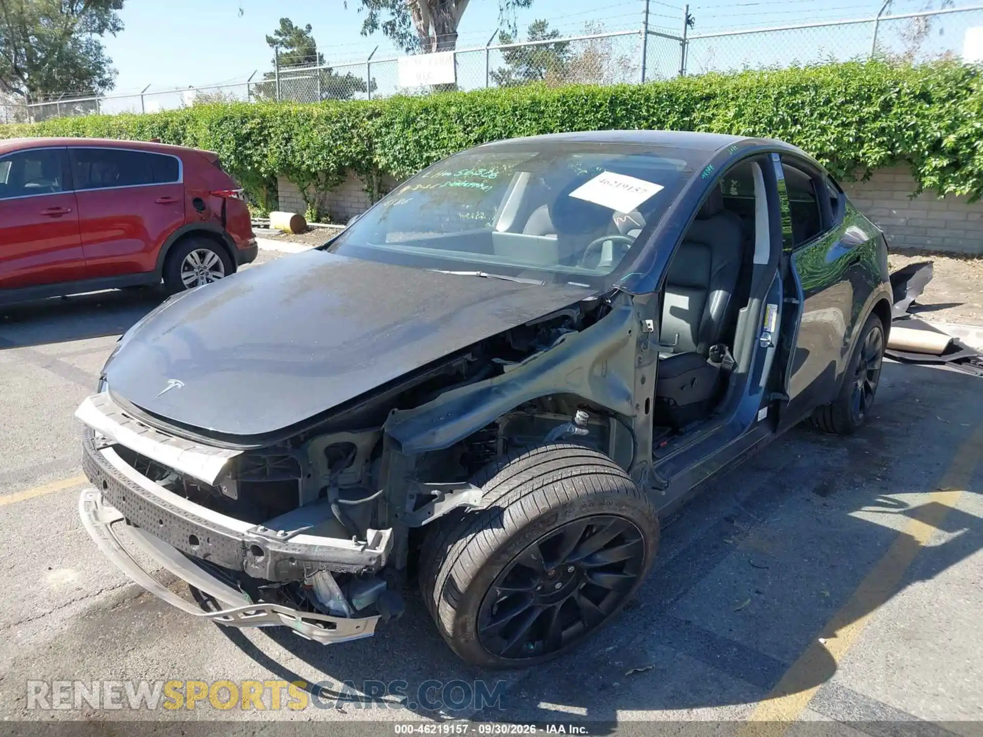 2 Фотография поврежденного автомобиля 7SAYGDEE6PA026186 TESLA MODEL Y 2023