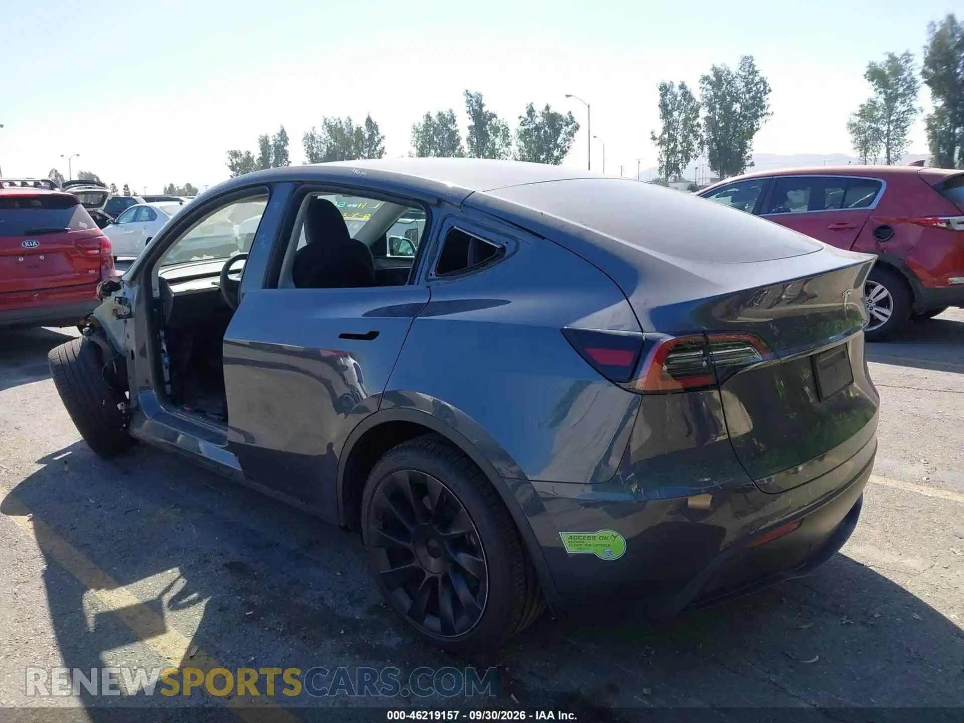 3 Фотография поврежденного автомобиля 7SAYGDEE6PA026186 TESLA MODEL Y 2023