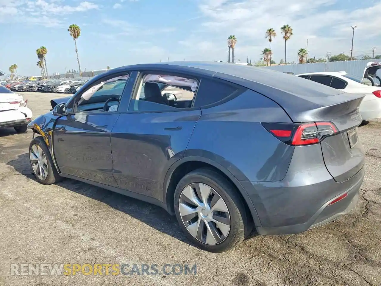 2 Photograph of a damaged car 7SAYGDEE6PA027337 TESLA MODEL Y 2023