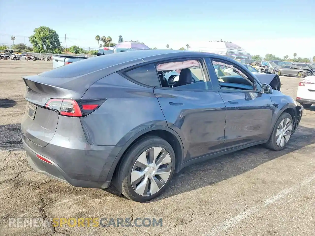 3 Photograph of a damaged car 7SAYGDEE6PA027337 TESLA MODEL Y 2023