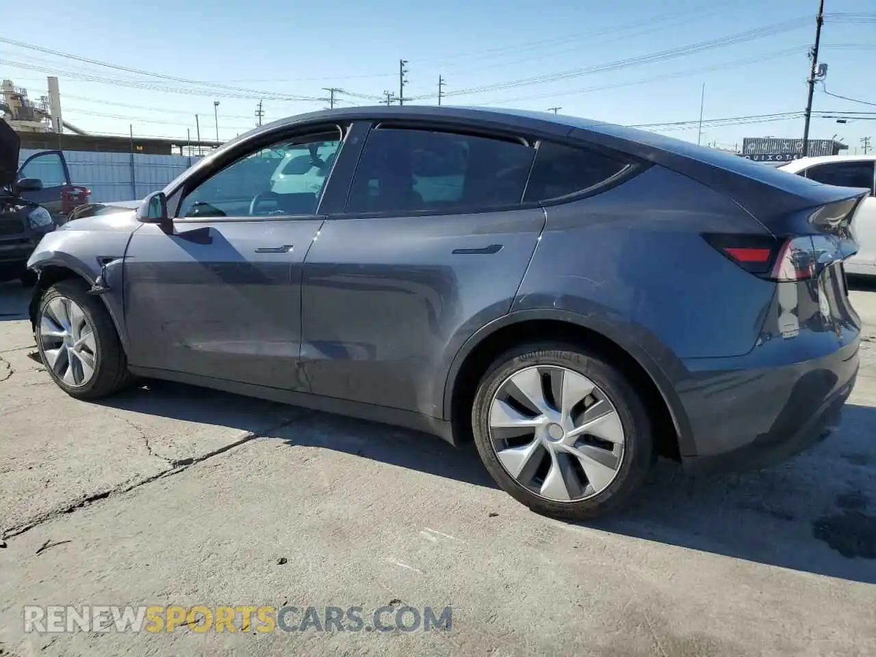 2 Photograph of a damaged car 7SAYGDEE6PA032862 TESLA MODEL Y 2023