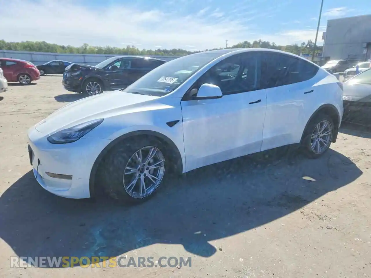 1 Photograph of a damaged car 7SAYGDEE6PA045966 TESLA MODEL Y 2023