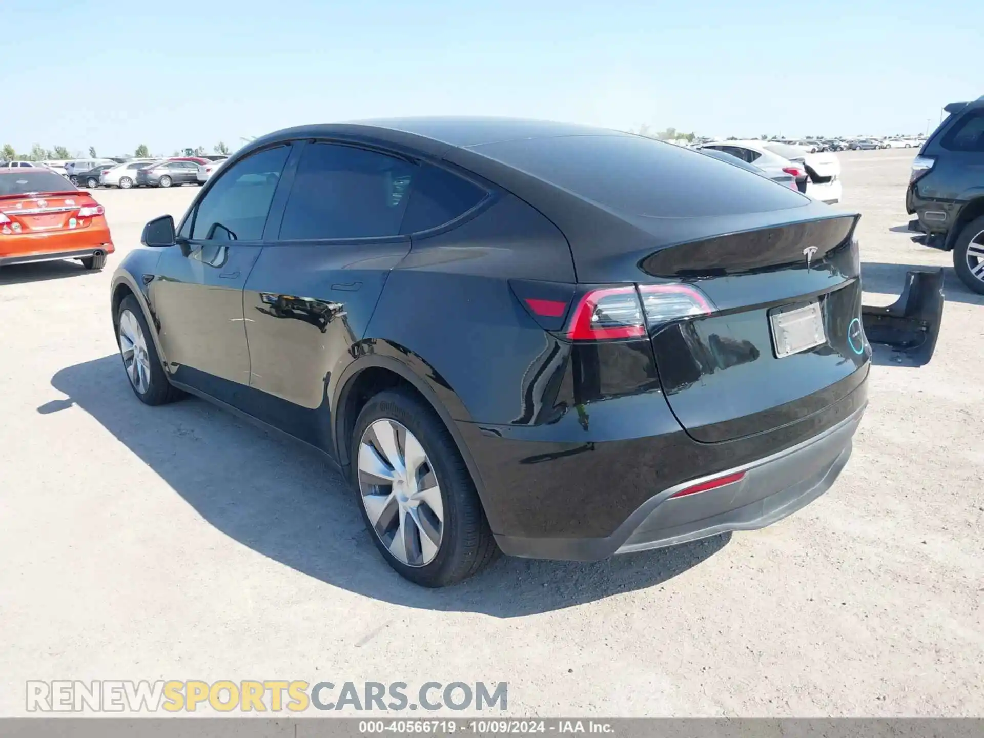 3 Photograph of a damaged car 7SAYGDEE6PA046695 TESLA MODEL Y 2023