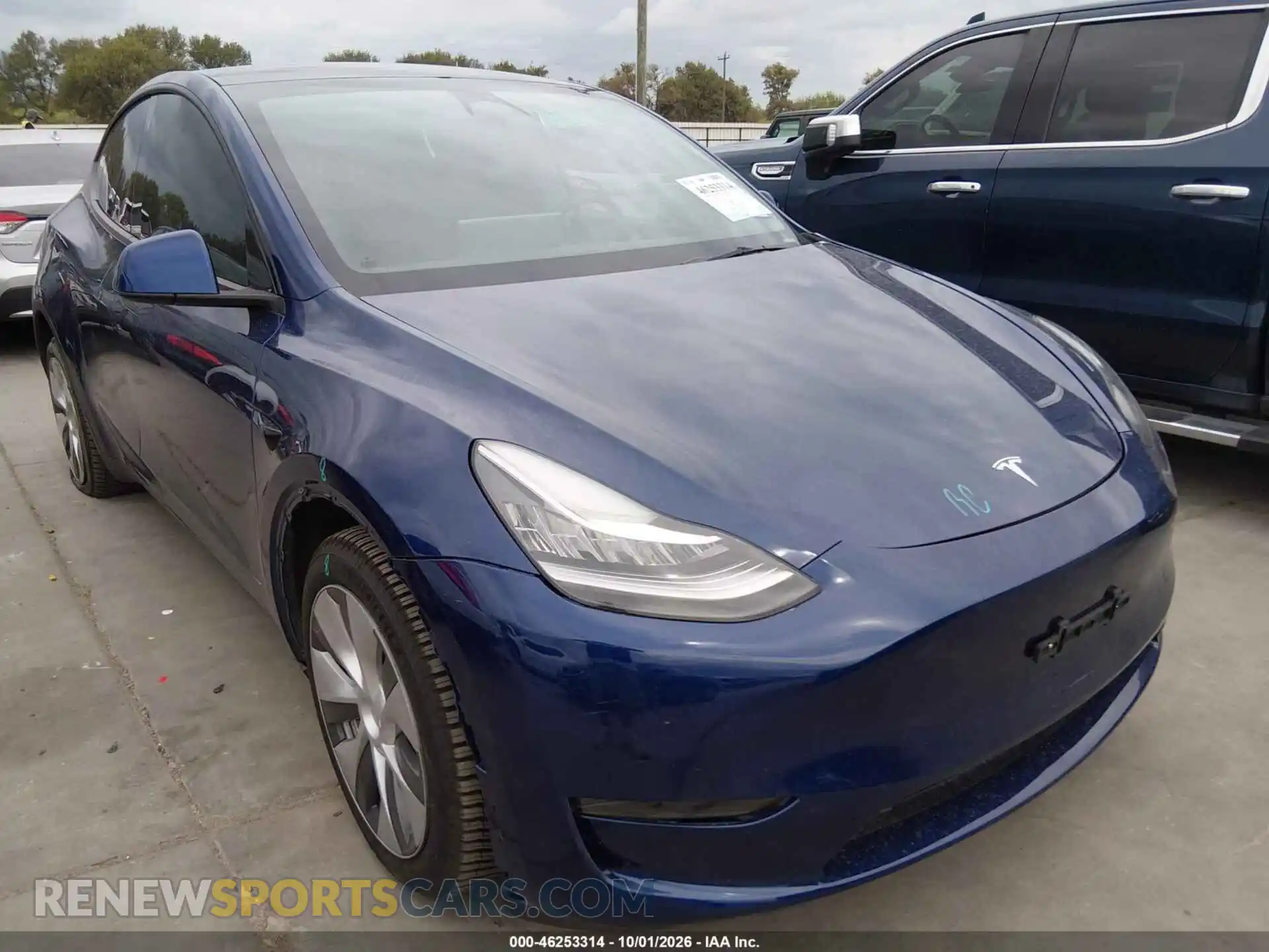 1 Photograph of a damaged car 7SAYGDEE6PA059544 TESLA MODEL Y 2023