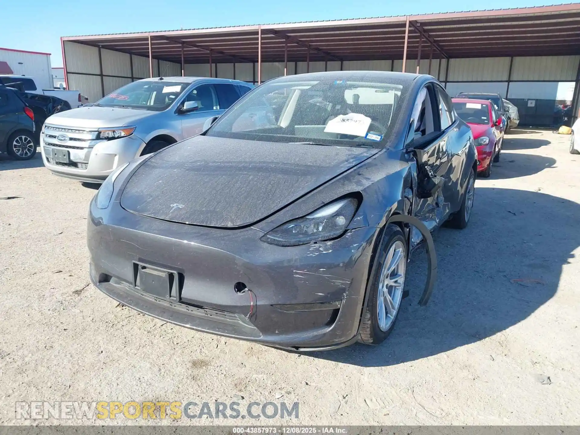 2 Photograph of a damaged car 7SAYGDEE6PA061617 TESLA MODEL Y 2023