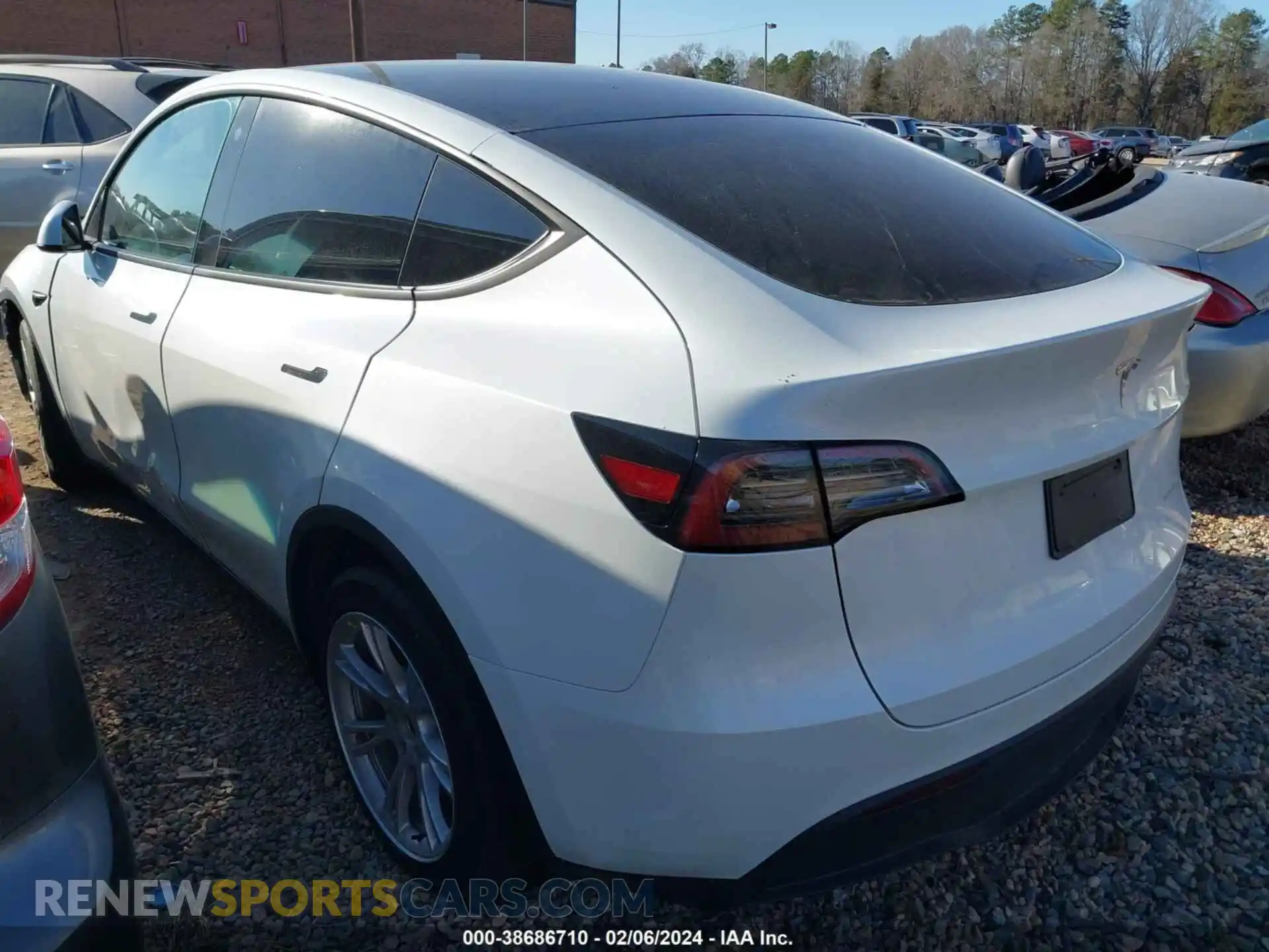 3 Photograph of a damaged car 7SAYGDEE6PA063822 TESLA MODEL Y 2023