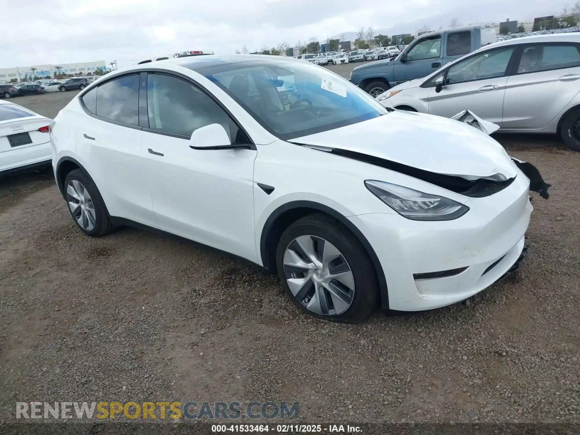 1 Photograph of a damaged car 7SAYGDEE6PA064162 TESLA MODEL Y 2023
