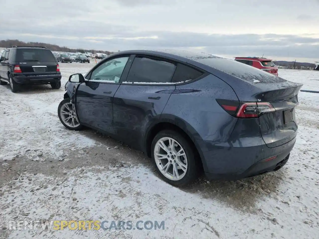 2 Photograph of a damaged car 7SAYGDEE6PA065652 TESLA MODEL Y 2023