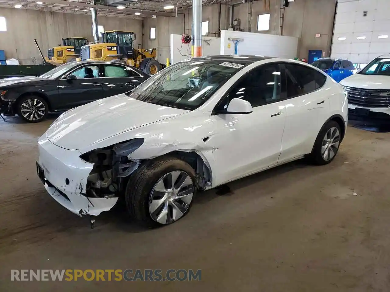 1 fotografías del automóvil dañado 7SAYGDEE6PA076103 TESLA MODEL Y 2023