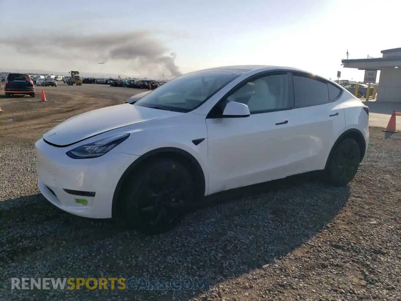 1 Photograph of a damaged car 7SAYGDEE6PA089319 TESLA MODEL Y 2023