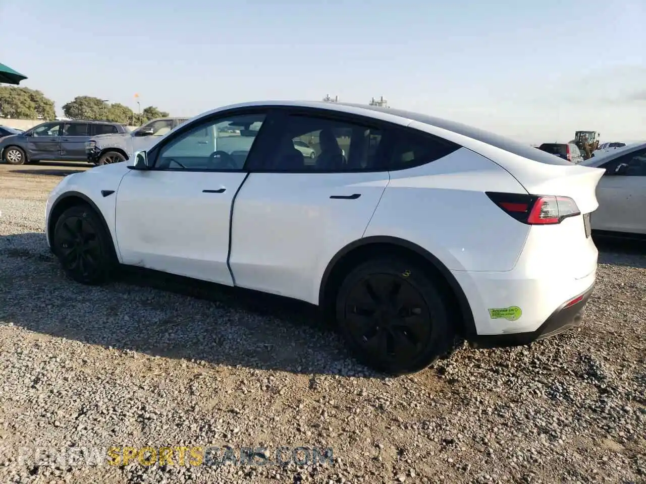 2 Photograph of a damaged car 7SAYGDEE6PA089319 TESLA MODEL Y 2023