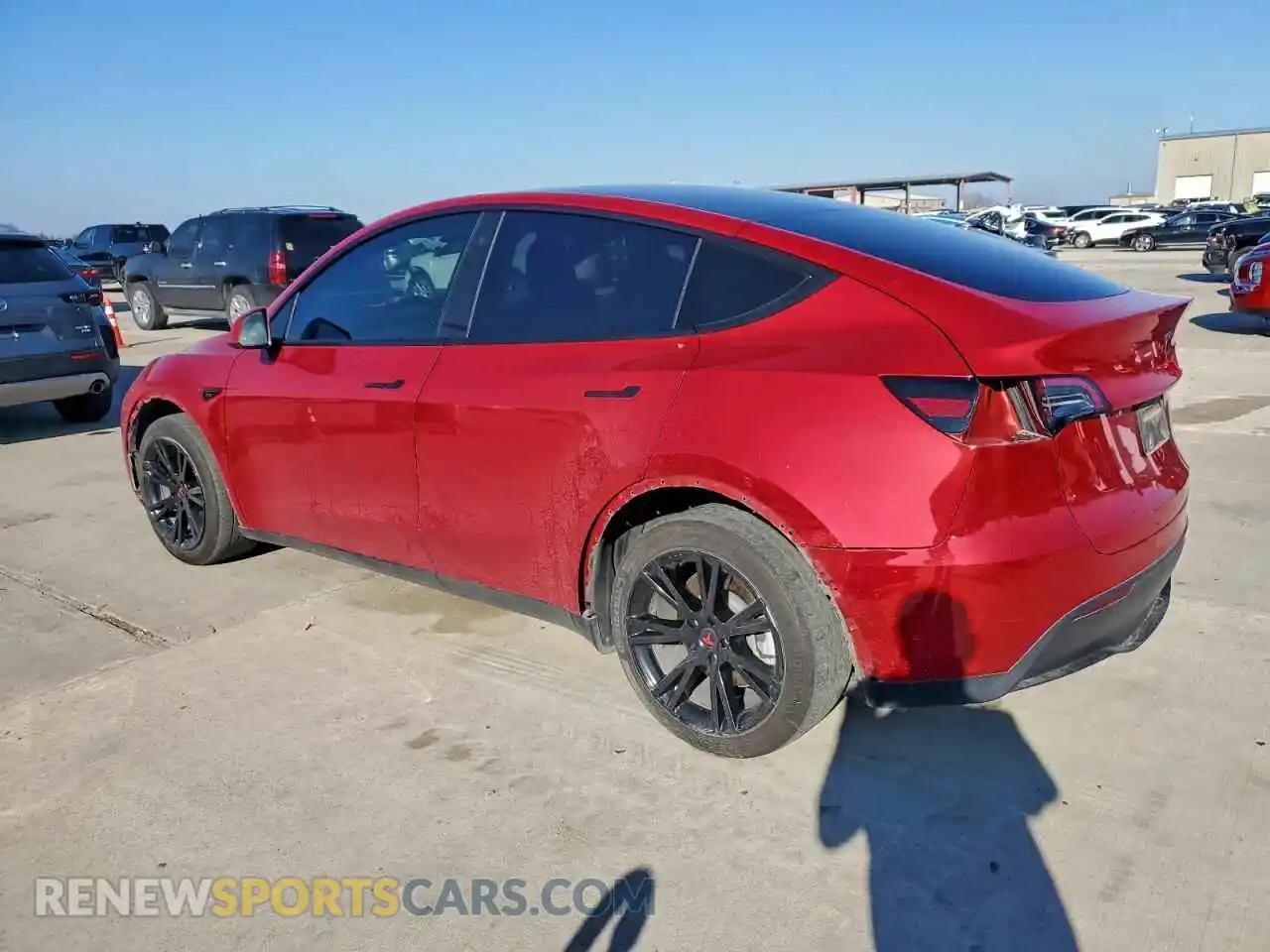 2 Photograph of a damaged car 7SAYGDEE6PA090678 TESLA MODEL Y 2023