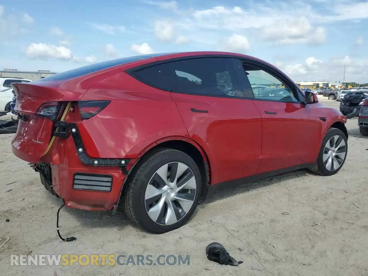3 Photograph of a damaged car 7SAYGDEE6PA090857 TESLA MODEL Y 2023