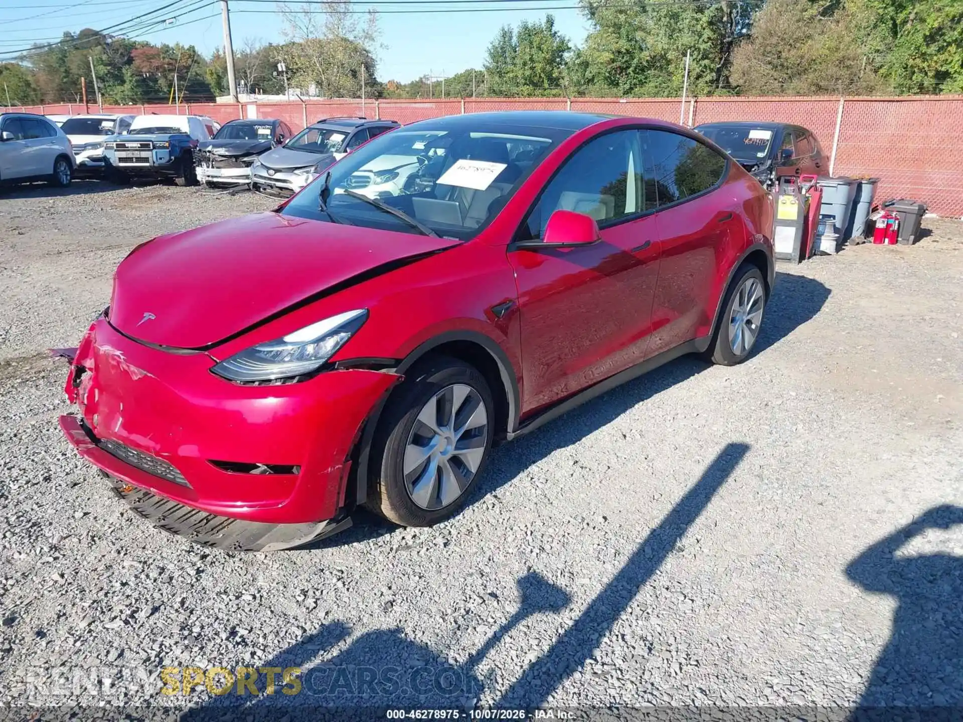2 Photograph of a damaged car 7SAYGDEE6PA091930 TESLA MODEL Y 2023