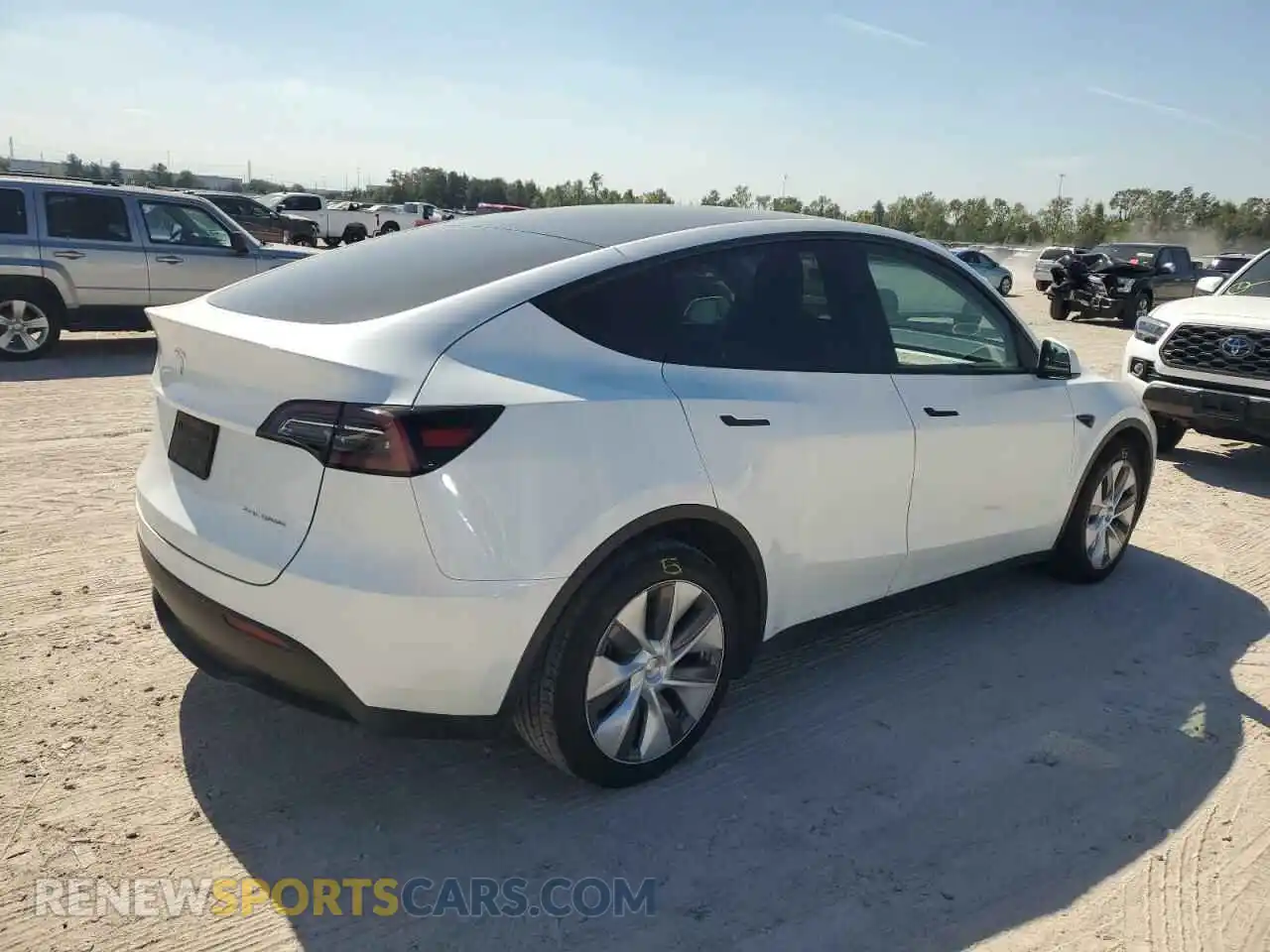 3 Photograph of a damaged car 7SAYGDEE6PA095282 TESLA MODEL Y 2023