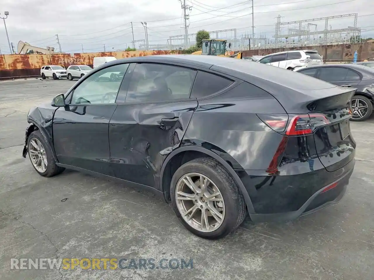 2 Photograph of a damaged car 7SAYGDEE6PA114719 TESLA MODEL Y 2023