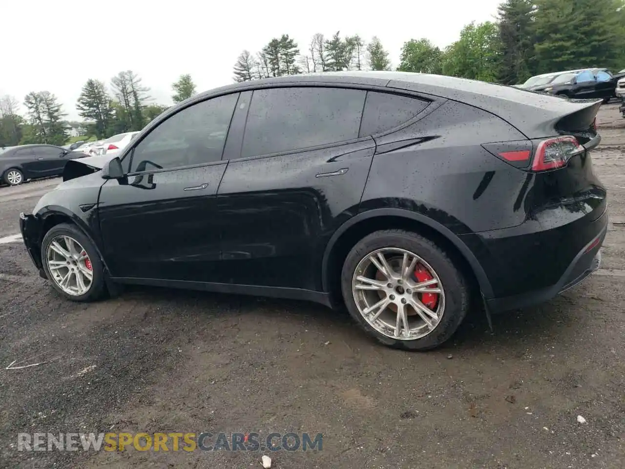 2 Photograph of a damaged car 7SAYGDEE6PA115465 TESLA MODEL Y 2023