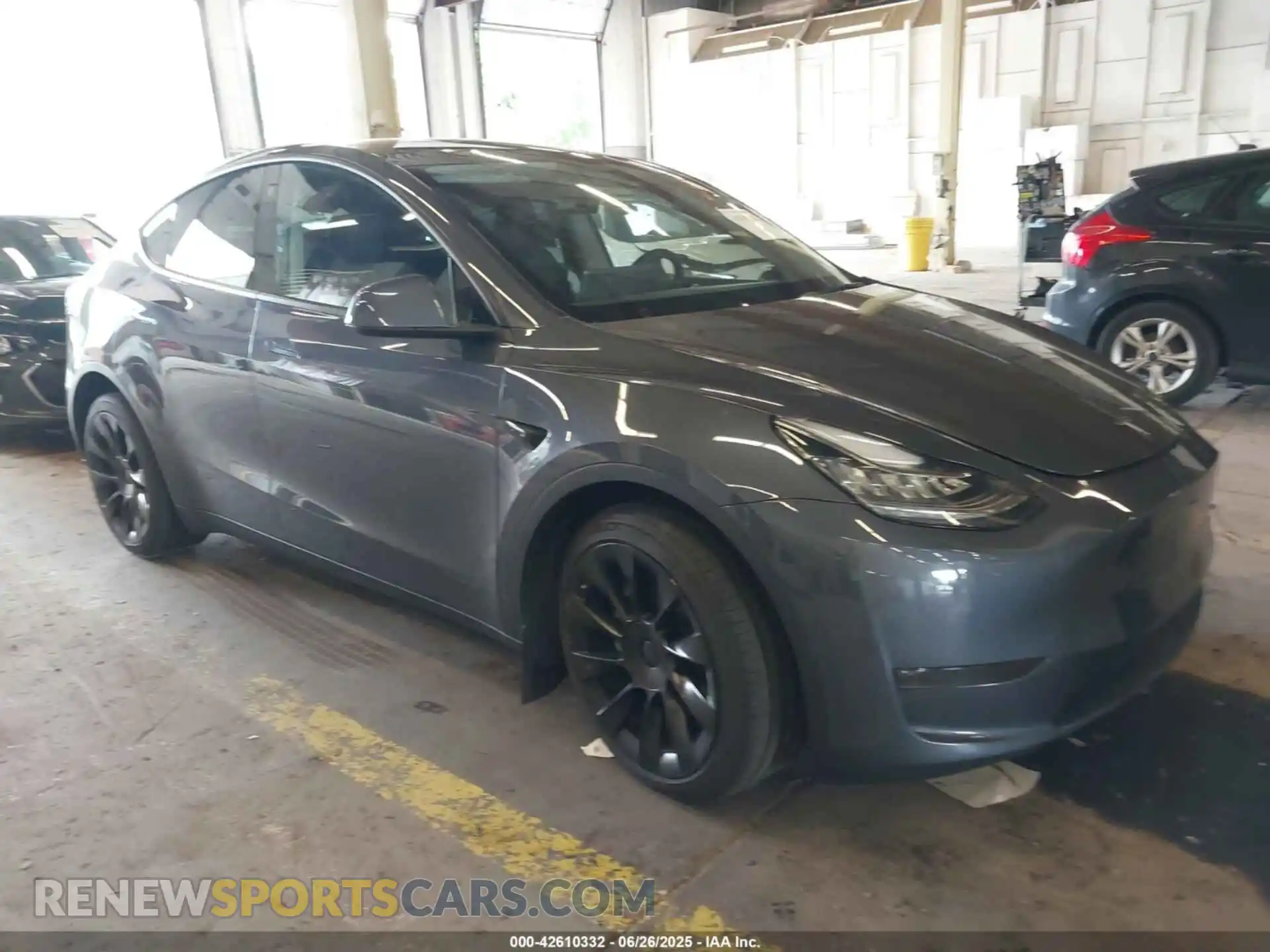 1 Фотография поврежденного автомобиля 7SAYGDEE6PA116650 TESLA MODEL Y 2023