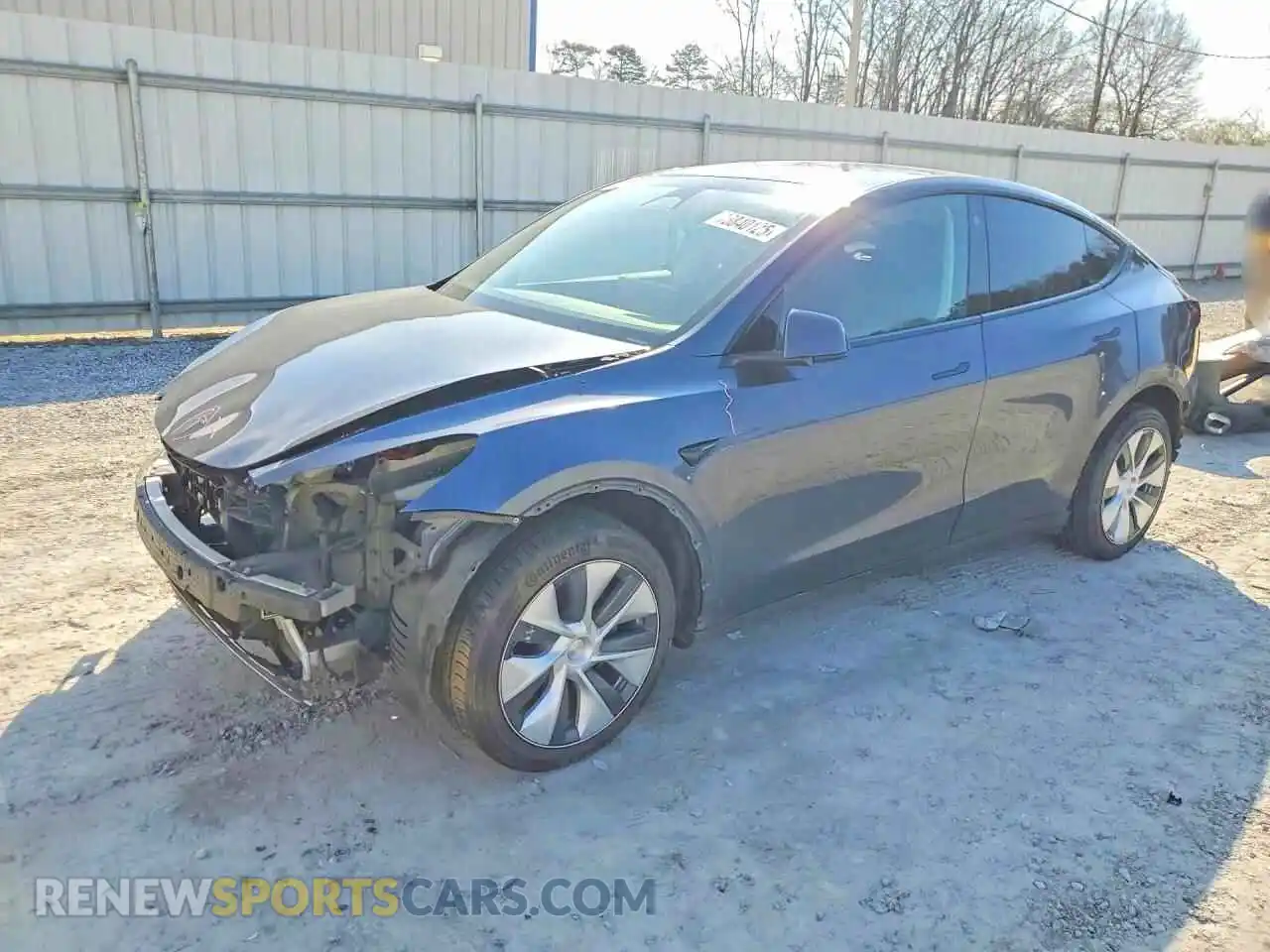 1 Photograph of a damaged car 7SAYGDEE6PA117071 TESLA MODEL Y 2023