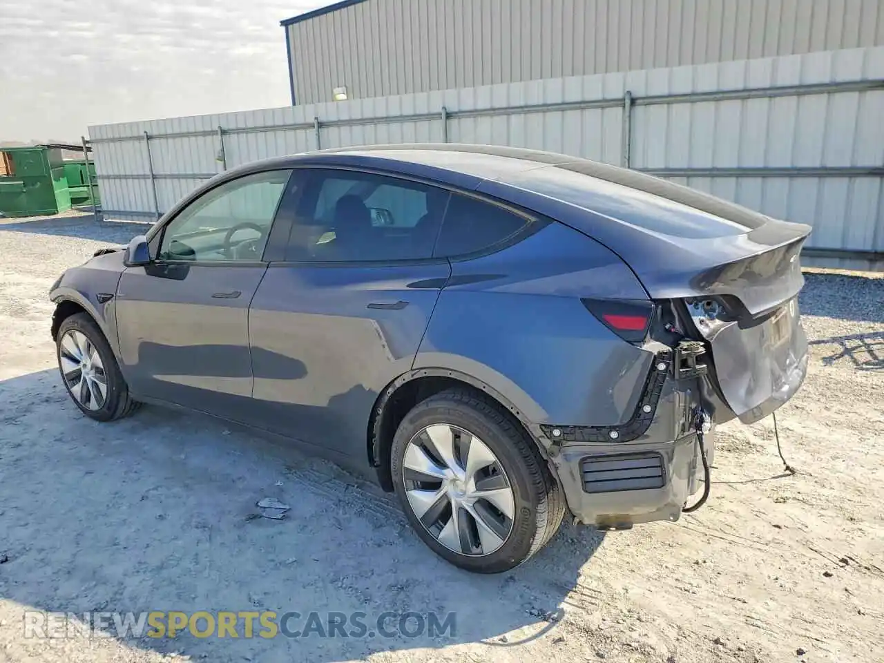 2 Photograph of a damaged car 7SAYGDEE6PA117071 TESLA MODEL Y 2023