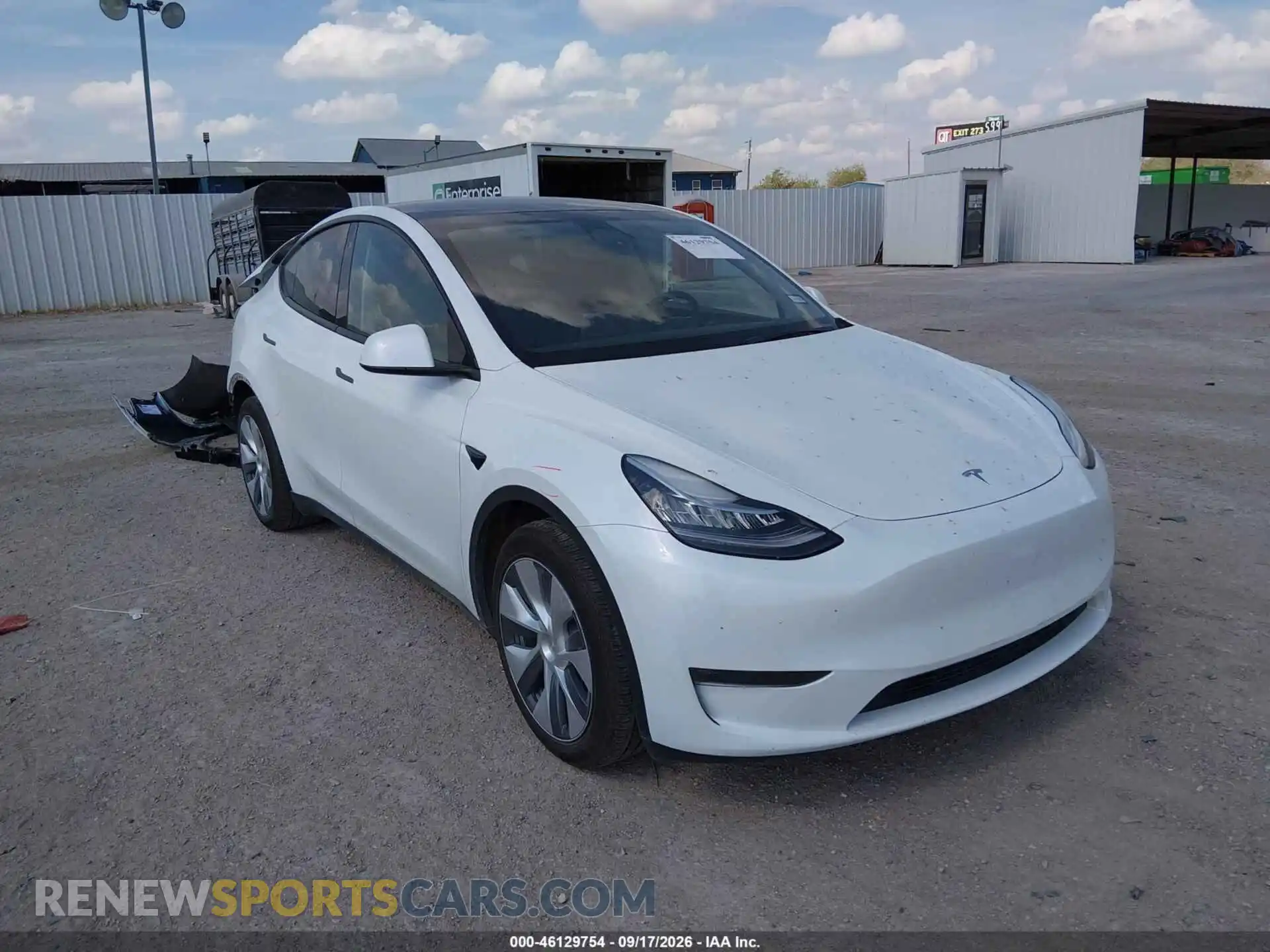 1 Photograph of a damaged car 7SAYGDEE6PA119645 TESLA MODEL Y 2023