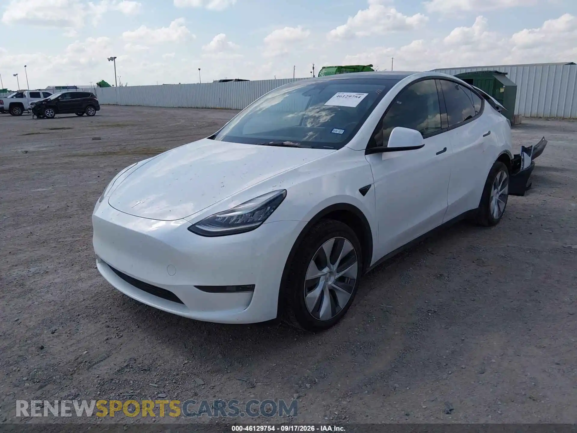 2 Photograph of a damaged car 7SAYGDEE6PA119645 TESLA MODEL Y 2023