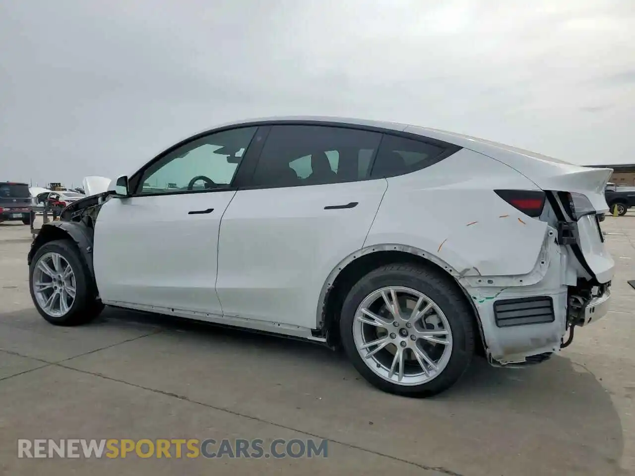 2 Фотография поврежденного автомобиля 7SAYGDEE6PA123551 TESLA MODEL Y 2023