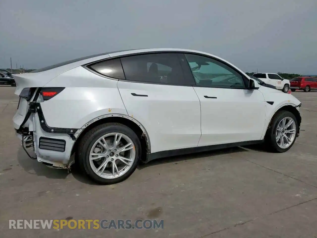 3 Фотография поврежденного автомобиля 7SAYGDEE6PA123551 TESLA MODEL Y 2023