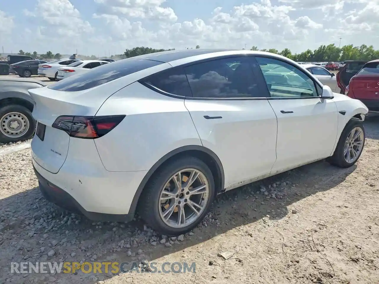3 Photograph of a damaged car 7SAYGDEE6PA124621 TESLA MODEL Y 2023