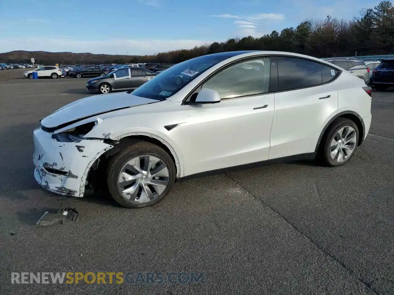 1 Фотография поврежденного автомобиля 7SAYGDEE6PA125140 TESLA MODEL Y 2023