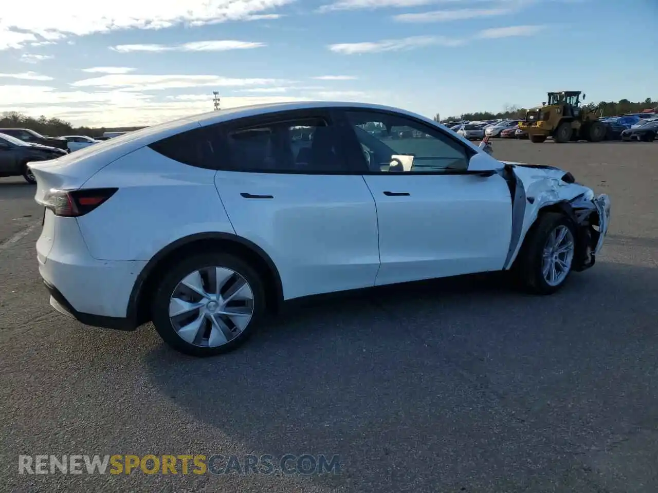 3 Фотография поврежденного автомобиля 7SAYGDEE6PA125140 TESLA MODEL Y 2023