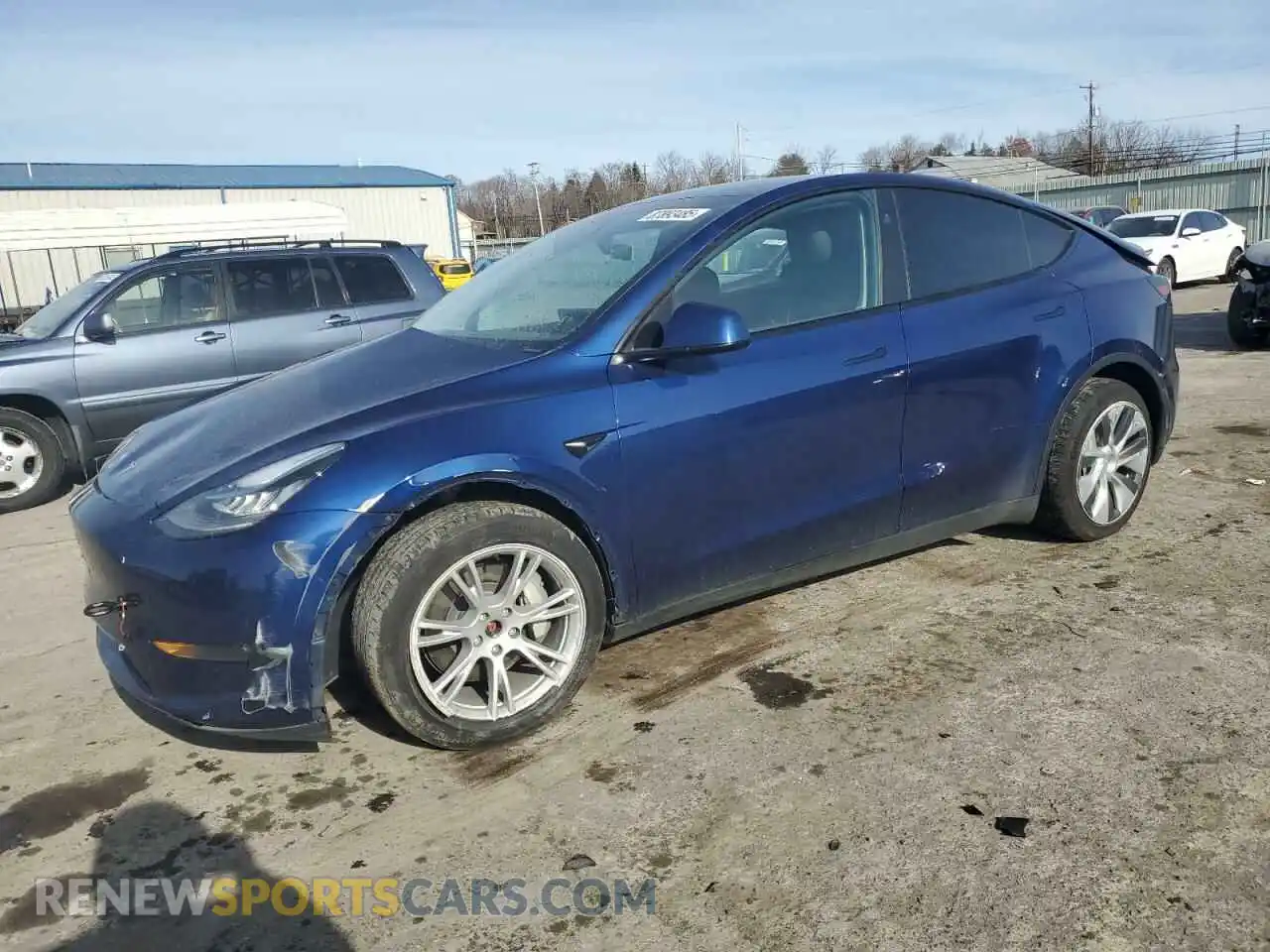 1 Photograph of a damaged car 7SAYGDEE6PA137773 TESLA MODEL Y 2023
