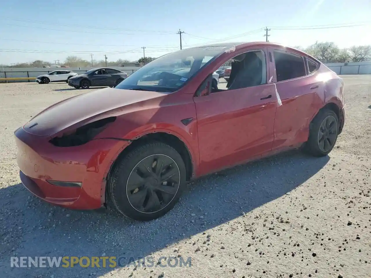 1 Photograph of a damaged car 7SAYGDEE6PA141189 TESLA MODEL Y 2023
