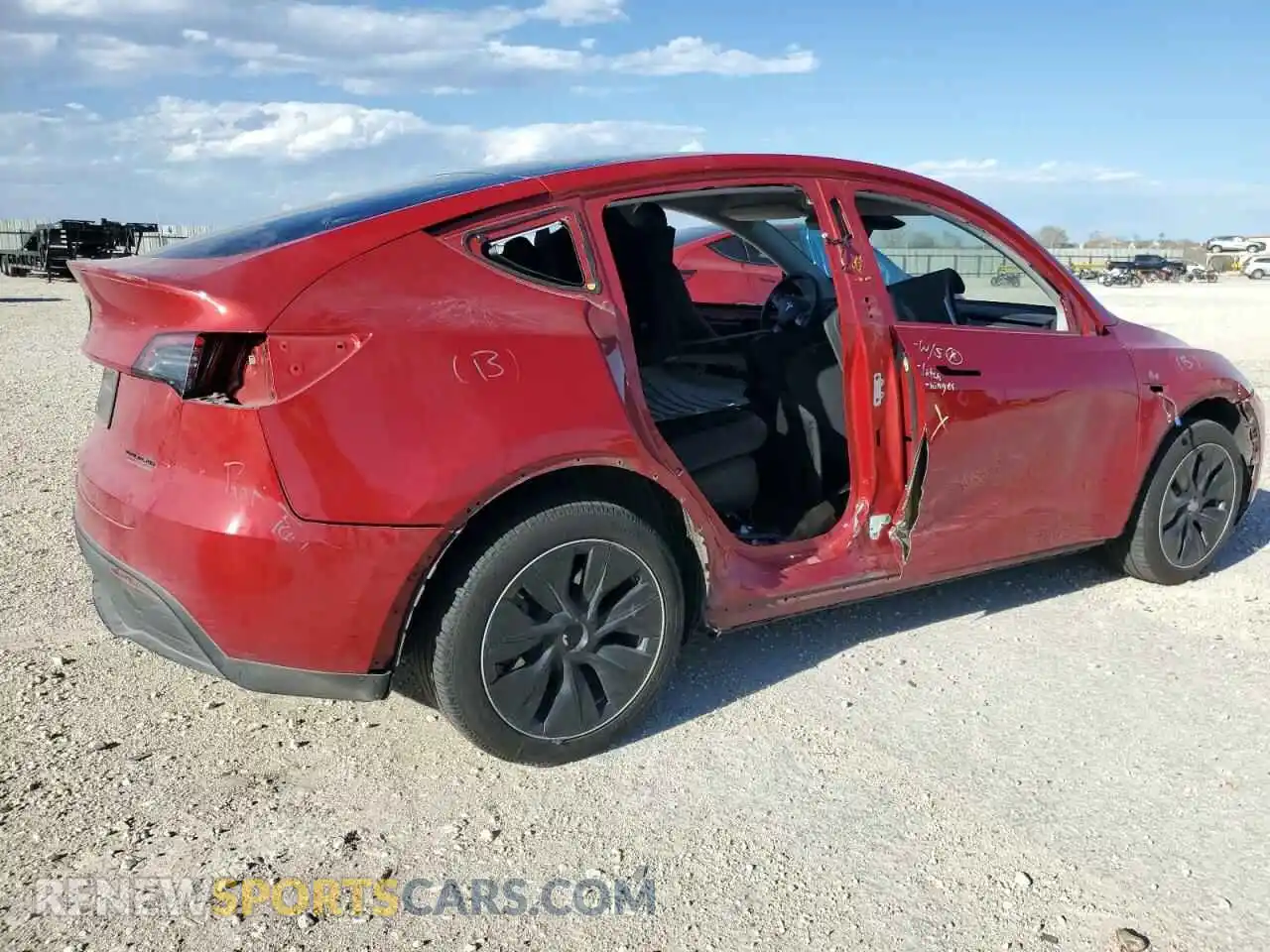3 Photograph of a damaged car 7SAYGDEE6PA141189 TESLA MODEL Y 2023