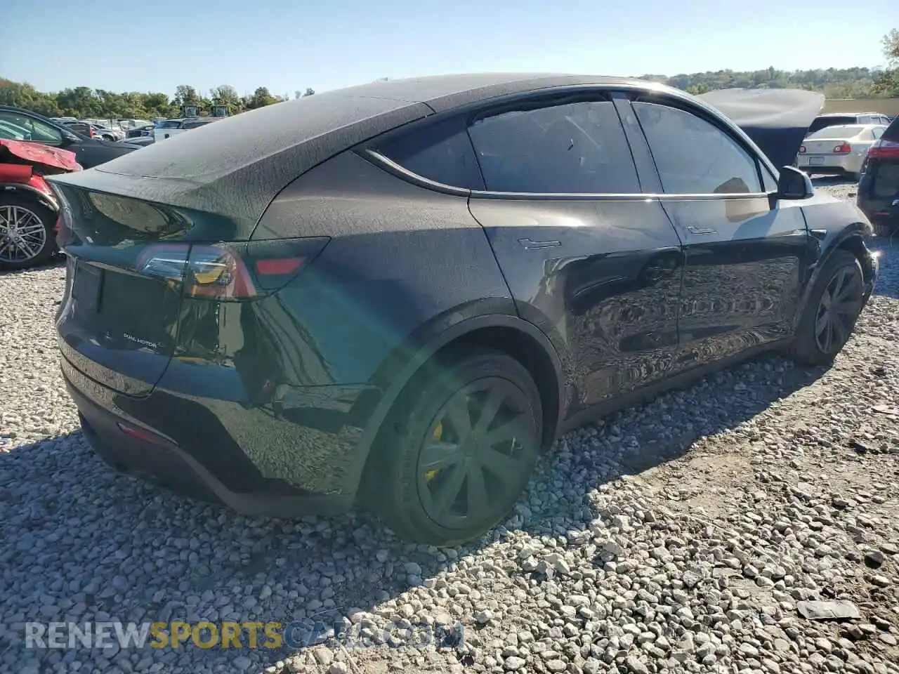 3 fotografías del automóvil dañado 7SAYGDEE6PA147560 TESLA MODEL Y 2023