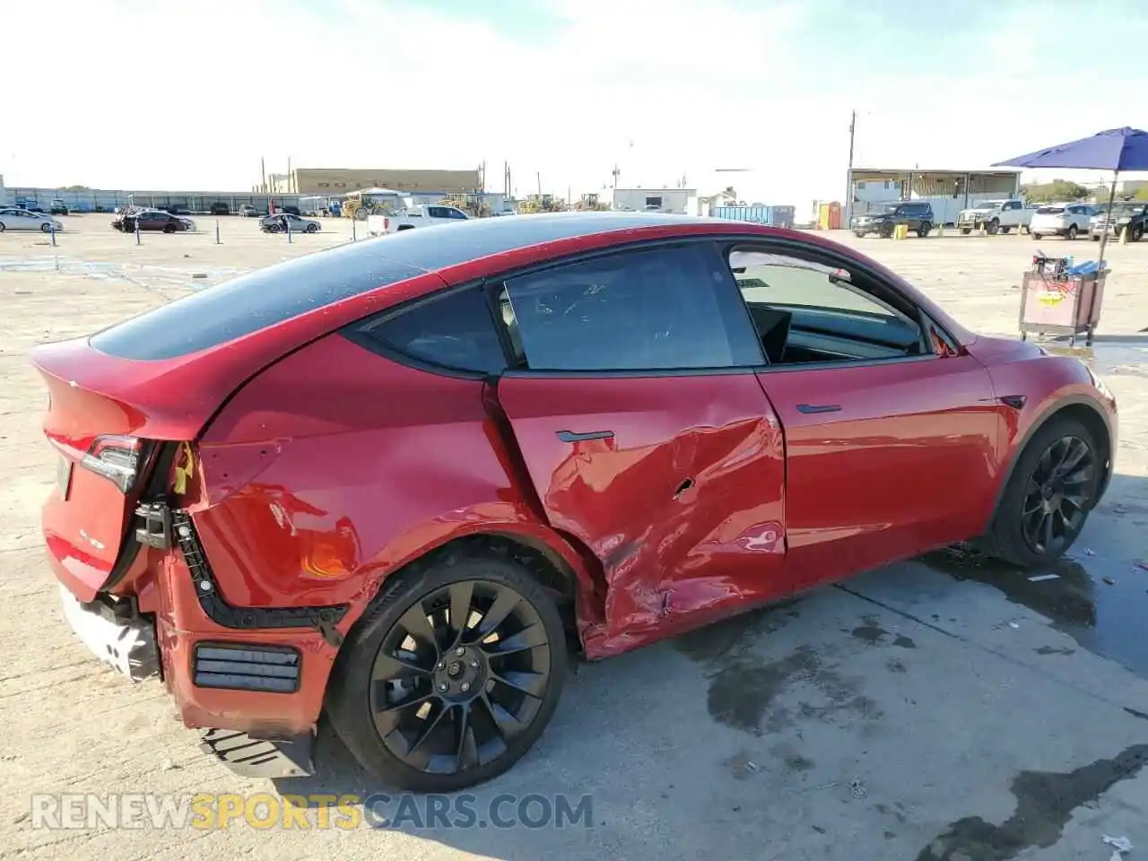 3 Photograph of a damaged car 7SAYGDEE6PA149857 TESLA MODEL Y 2023