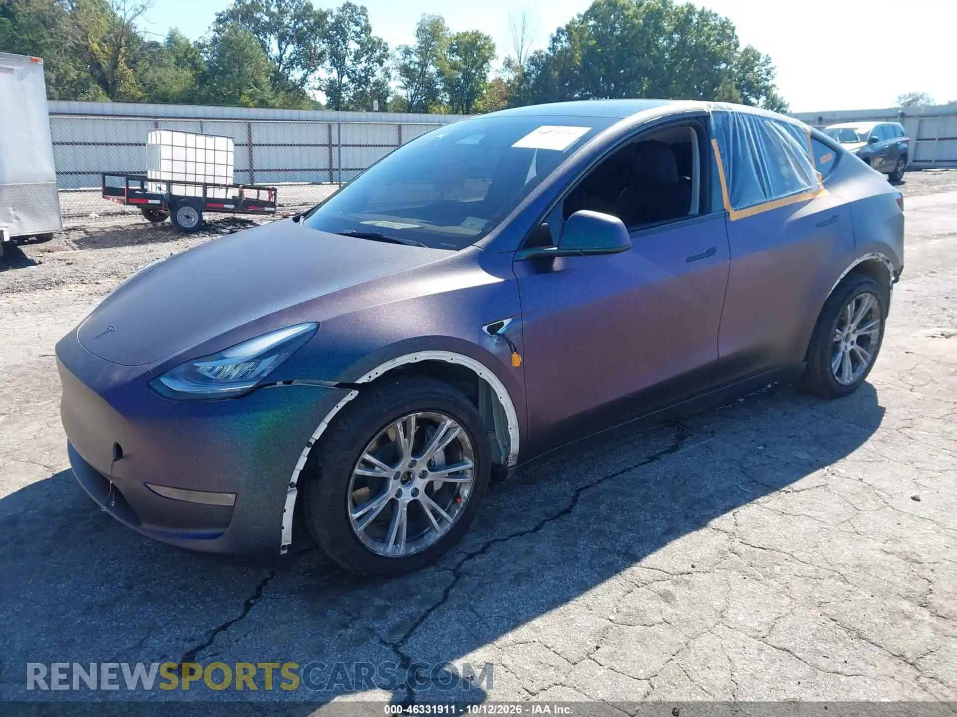 2 Фотография поврежденного автомобиля 7SAYGDEE6PA152127 TESLA MODEL Y 2023