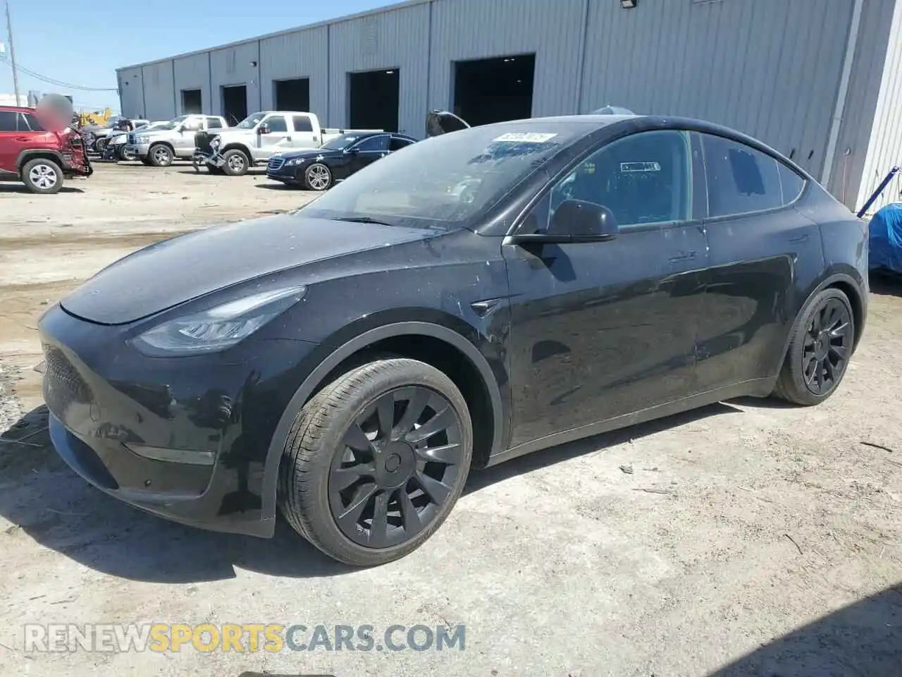 1 Photograph of a damaged car 7SAYGDEE6PA154153 TESLA MODEL Y 2023