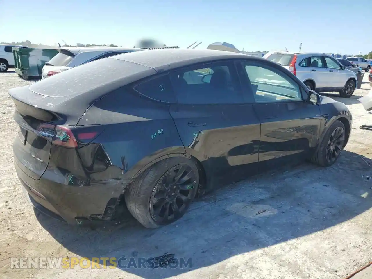 3 Photograph of a damaged car 7SAYGDEE6PA154153 TESLA MODEL Y 2023