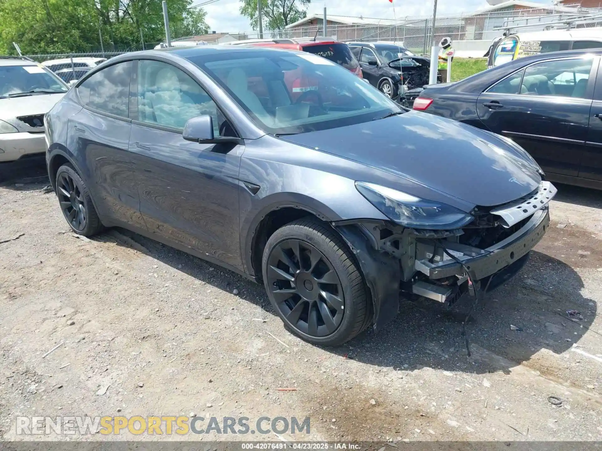 1 fotografías del automóvil dañado 7SAYGDEE6PA162186 TESLA MODEL Y 2023